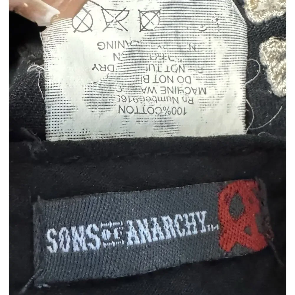Sons of Anarchy Motorcycle Club Grim Reaper Baseball Hat One Size SOA